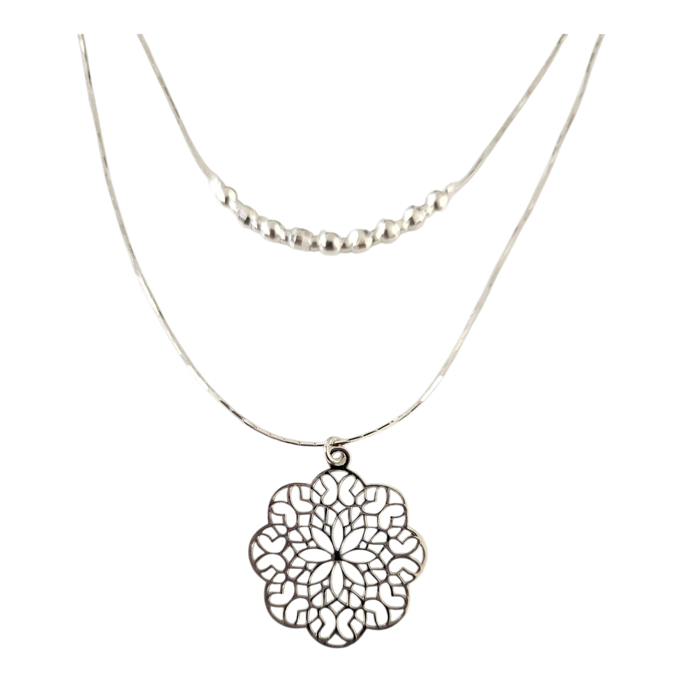 Collar flor