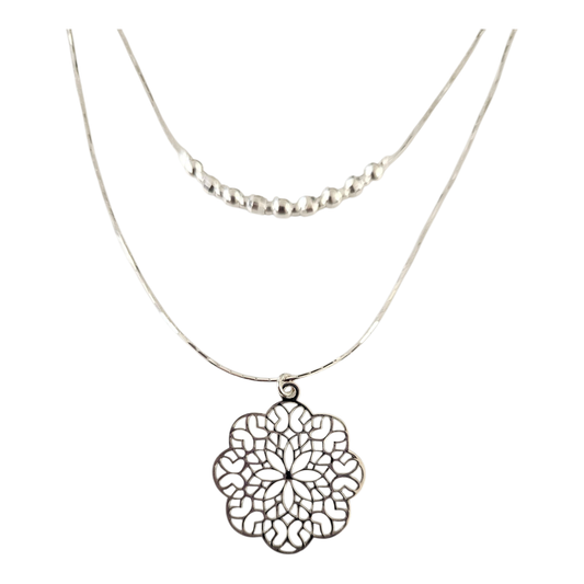 Collar flor